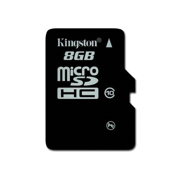 Memory ( flash cards ) KINGSTON NAND Flash Micro SDHC 8GB Class 10, 1pcs