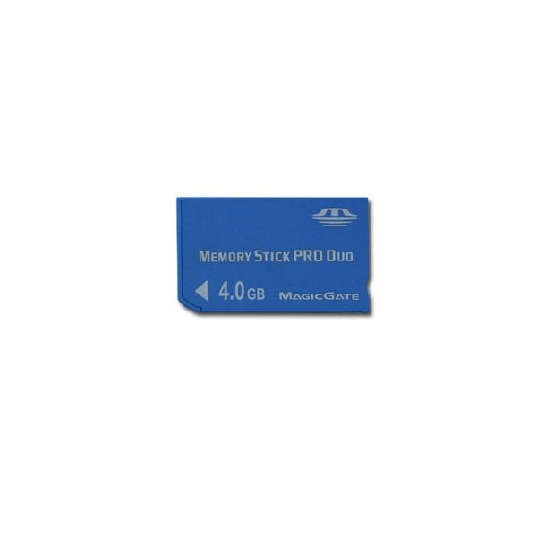 Memory ( flash cards ) SILICON POWER NAND Flash Memory Stick PRO Duo 4096MB x 1, 1pcs