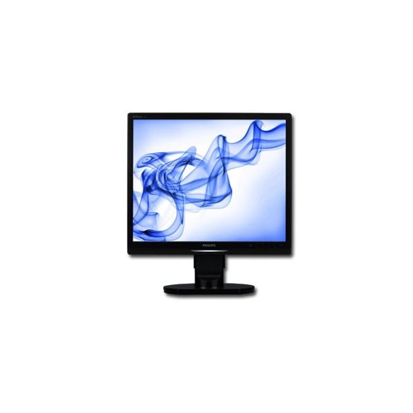 Monitor LCD PHILIPS 19B1CB (19", 1280x1024, TrueVision, SmartControl II, 25000:1, 176/170, 5ms, VGA/DVI/USB2.0/Audio Line-In) Black