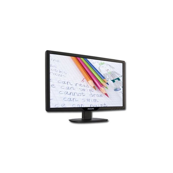 Monitor LCD PHILIPS 191V2AB (18.5", 1366x768, 300000:1(DCR), 176/170, 5ms, VGA/DVI) Black