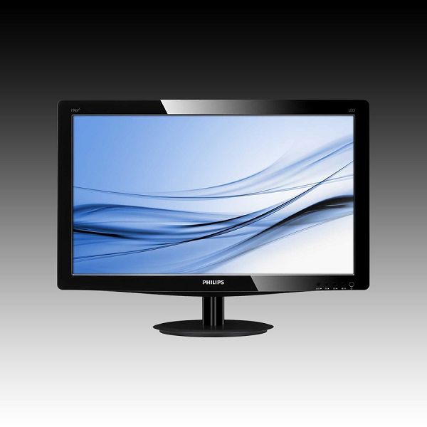 Monitor LED PHILIPS 196V3LSB (18.5, 1366x768, 1000:1, 10000000:1(DCR), 170/160, 5ms, VGA/DVI) Black