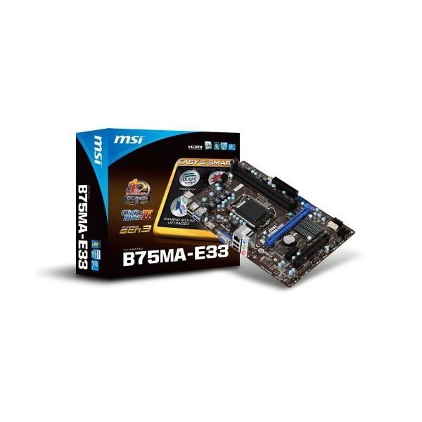 MSI B75MA-E33, s1155,D3,S3,U3,HDMI,GL