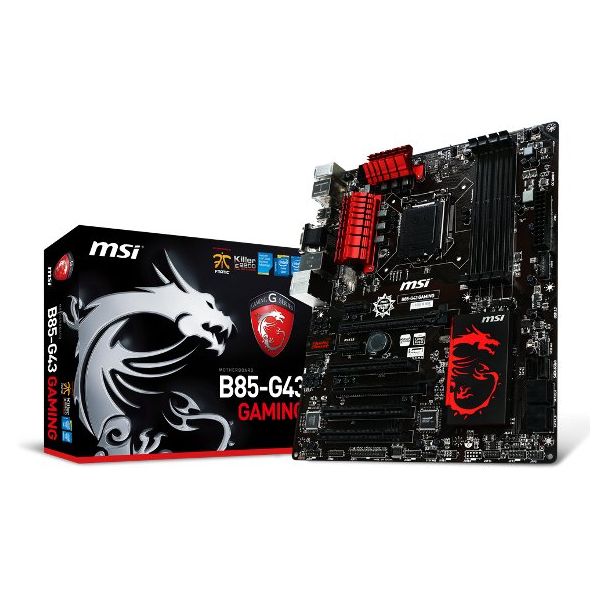 MSI B85-G43 GAMING, s1155, D3,S3,U3