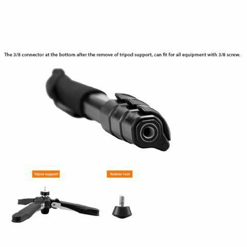 Nest NT-329M 145cm 5kg + Fluid Damped Pan Head komplet Video Monopod spider-foot s fluidnom glavom