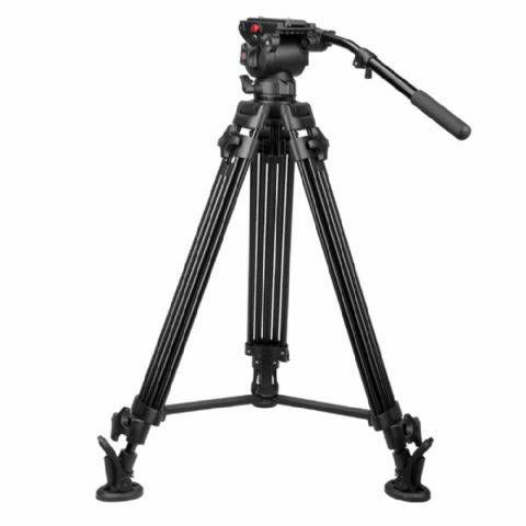 Nest NT-670 169cm 20kg + Fluid Damped Pan Head komplet tripod aluminijski video stativ s fluidnom glavom