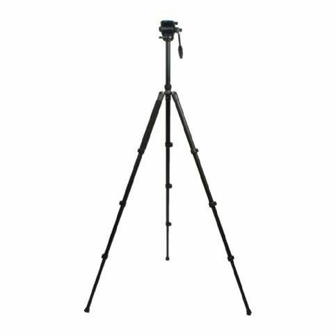 Nest NT-767 170cm 4kg + Fluid Damped Pan Head komplet tripod aluminijski video stativ s fluidnom glavom