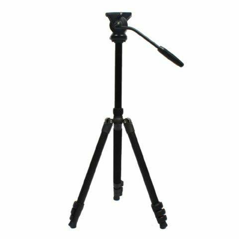 Nest NT-767 170cm 4kg + Fluid Damped Pan Head komplet tripod aluminijski video stativ s fluidnom glavom