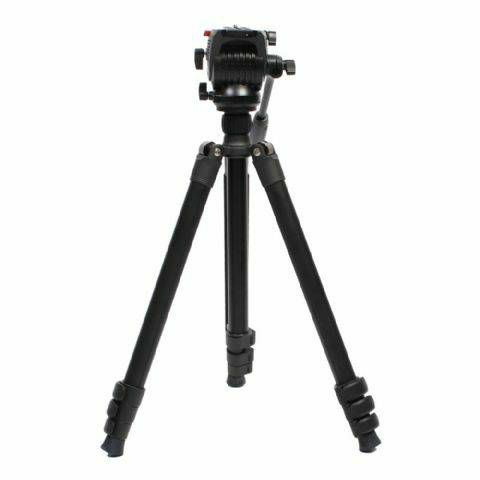 Nest NT-767 170cm 4kg + Fluid Damped Pan Head komplet tripod aluminijski video stativ s fluidnom glavom