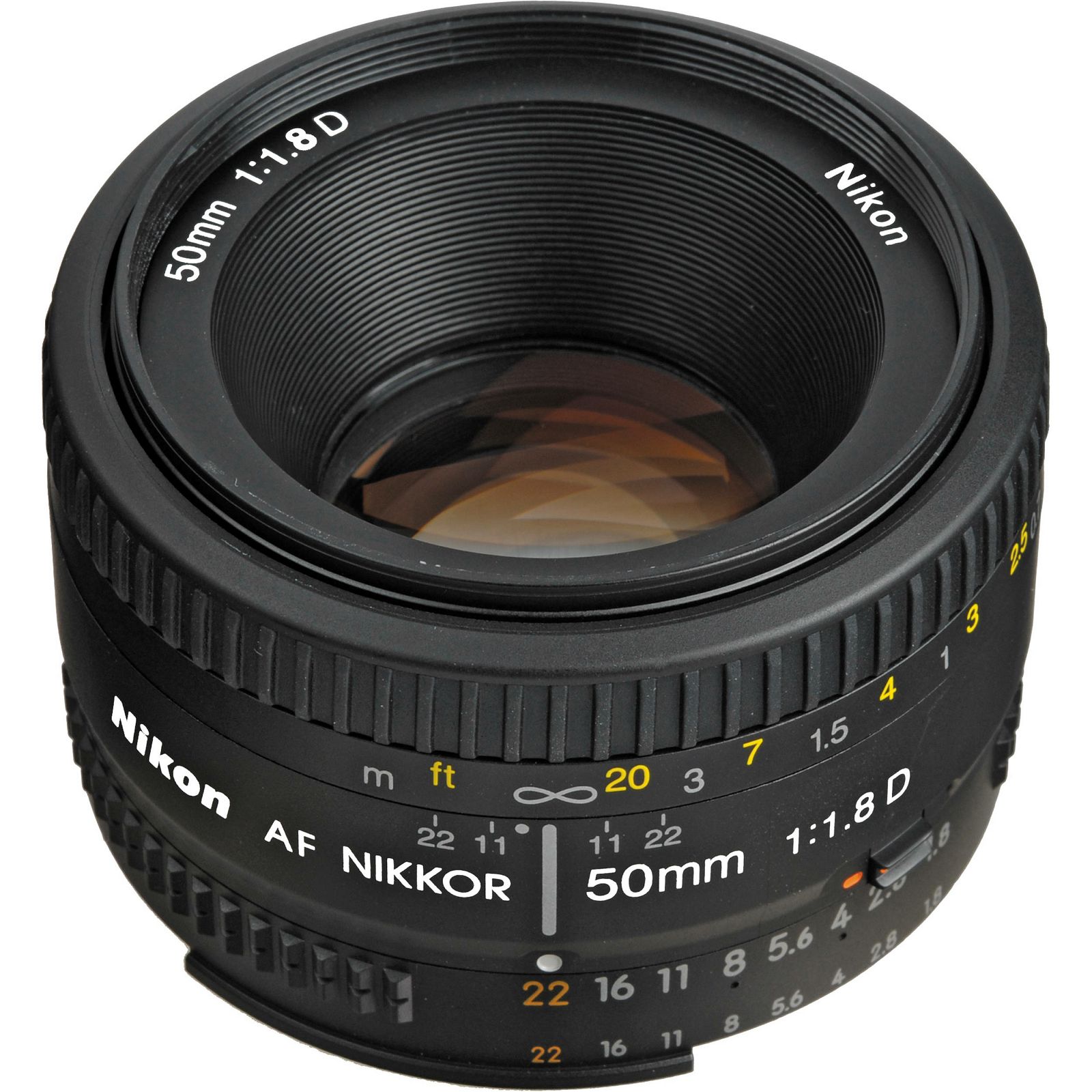 Nikon AF 50mm f/1.8D FX standardni objektiv fiksne žarišne duljine Nikkor auto focus prime lens 50 1.8 D (JAA013DA)