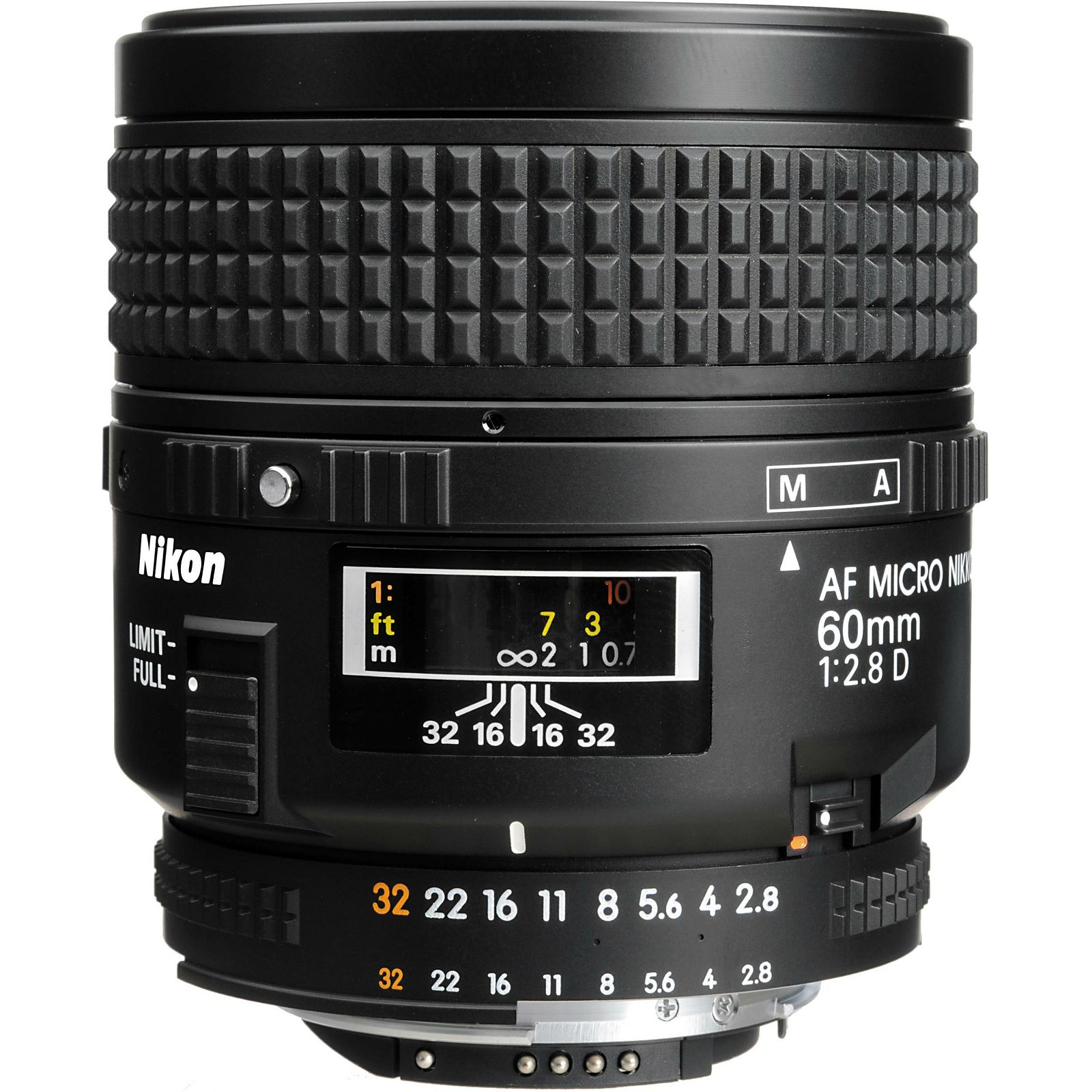Nikon AF 60mm F2.8D Micro FX Macro objektiv fiksne žarišne duljine Nikkor auto focus prime lens 60 2.8 D (JAA625DA)