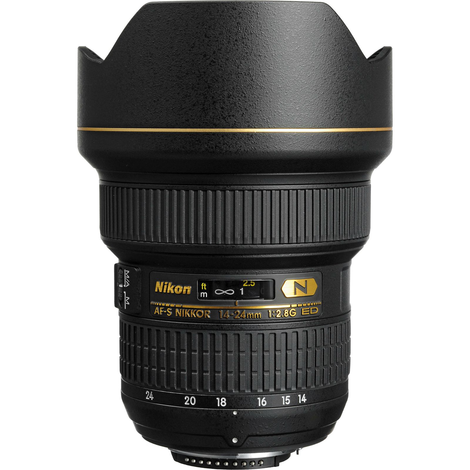 Nikon AF-S 14-24mm f/2.8G ED FX širokokutni objektiv Nikkor 14-24 2.8 f/2.8 G Professional auto focus wide angle zoom lens (JAA801DA)