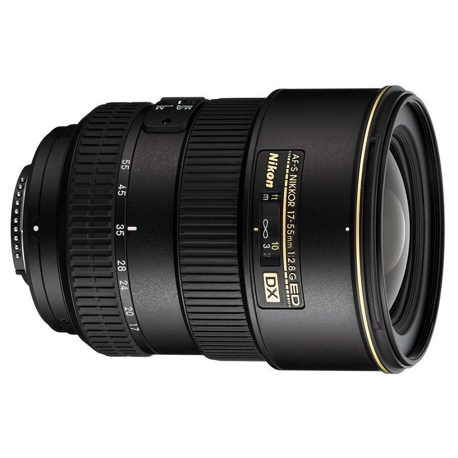 Nikon AF-S 17-55mm f/2.8G IF-ED DX objektiv Nikkor 17-55 2.8 f/2.8 F2.8 G zoom auto focus lens (JAA788DA)