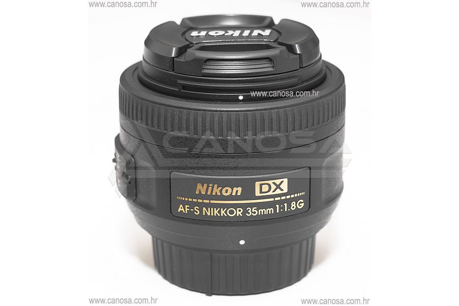 Nikon AF-S 35mm f/1.8G DX širokokutni objektiv fiksne žarišne duljine Nikkor 35 f1.8 G auto focus prime lens (JAA132DA)