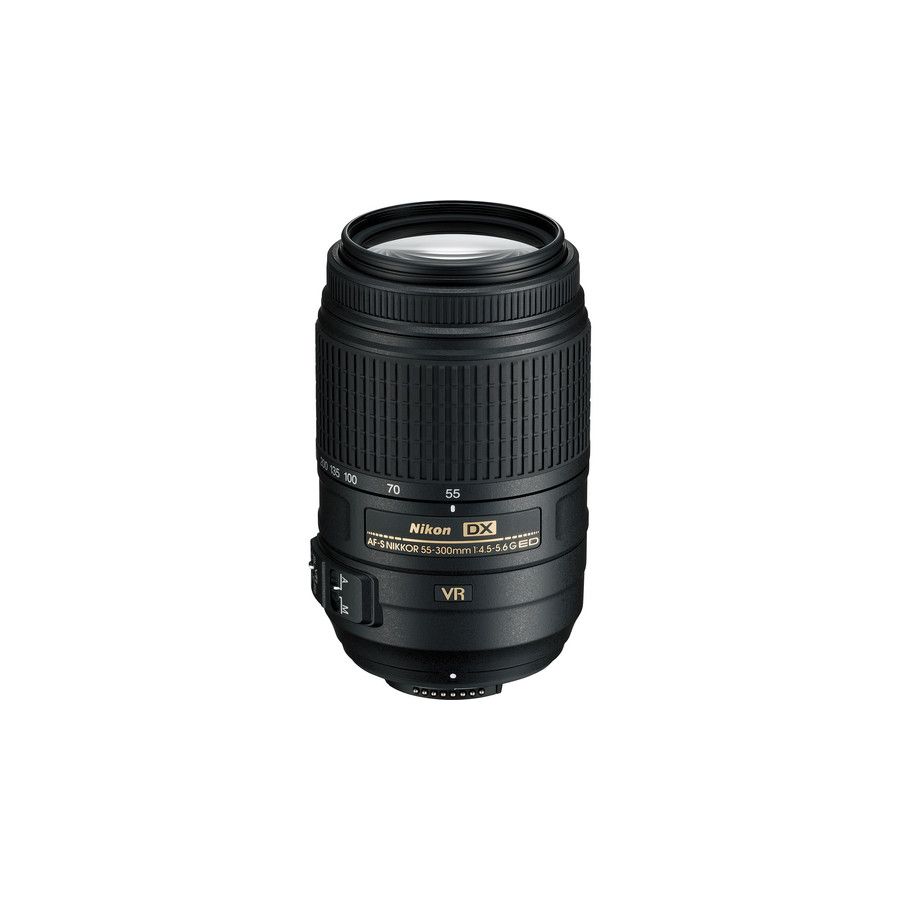 Nikkor AF-S DX 55-300mm f/4.5-5.6G ED VR objektiv auto focus Nikon JAA814DA