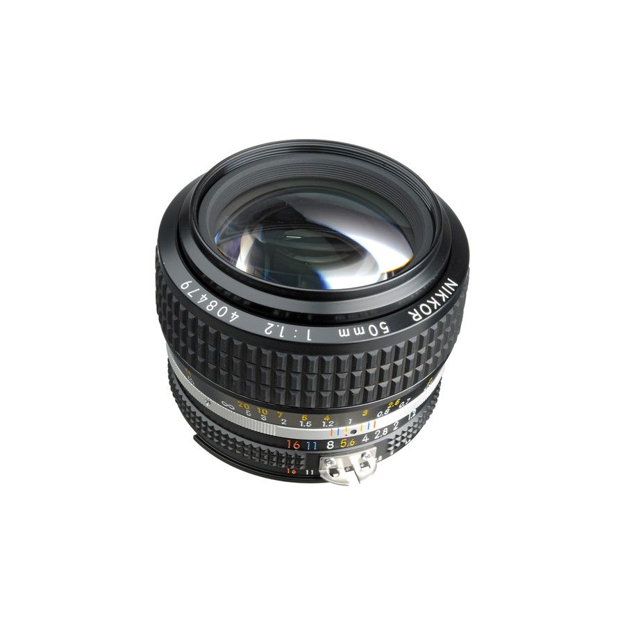 Nikon AI 50mm f/1.2 FX standardni objektiv fiksne žarišne duljine s ručnim fokusiranjem Nikkor manual focus prime lens 50 1.2 F1.2 (JAA003AB)