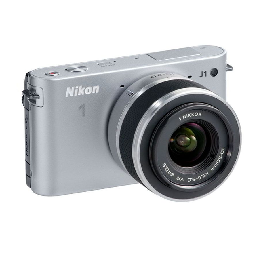 NIKON 1 J1 Silver KIT + 1 NIKKOR VR 10-30mm f/3.5-5.6 VVA154K001