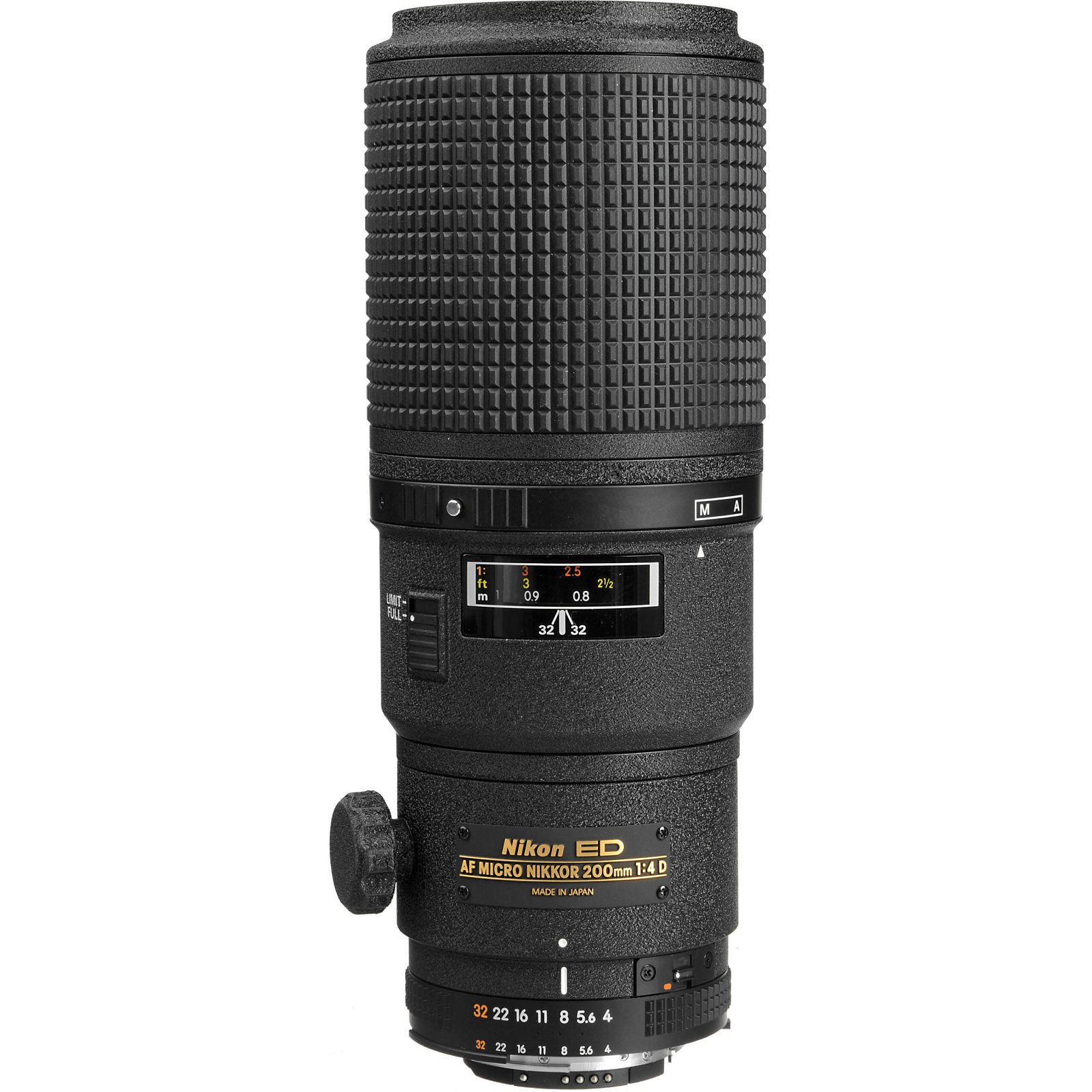 Nikon AF 200mm f/4 D IF-ED Micro FX Macro objektiv fiksne žarišne duljine Nikkor auto focus prime lens 200 F4D F/4D (JAA624DA)