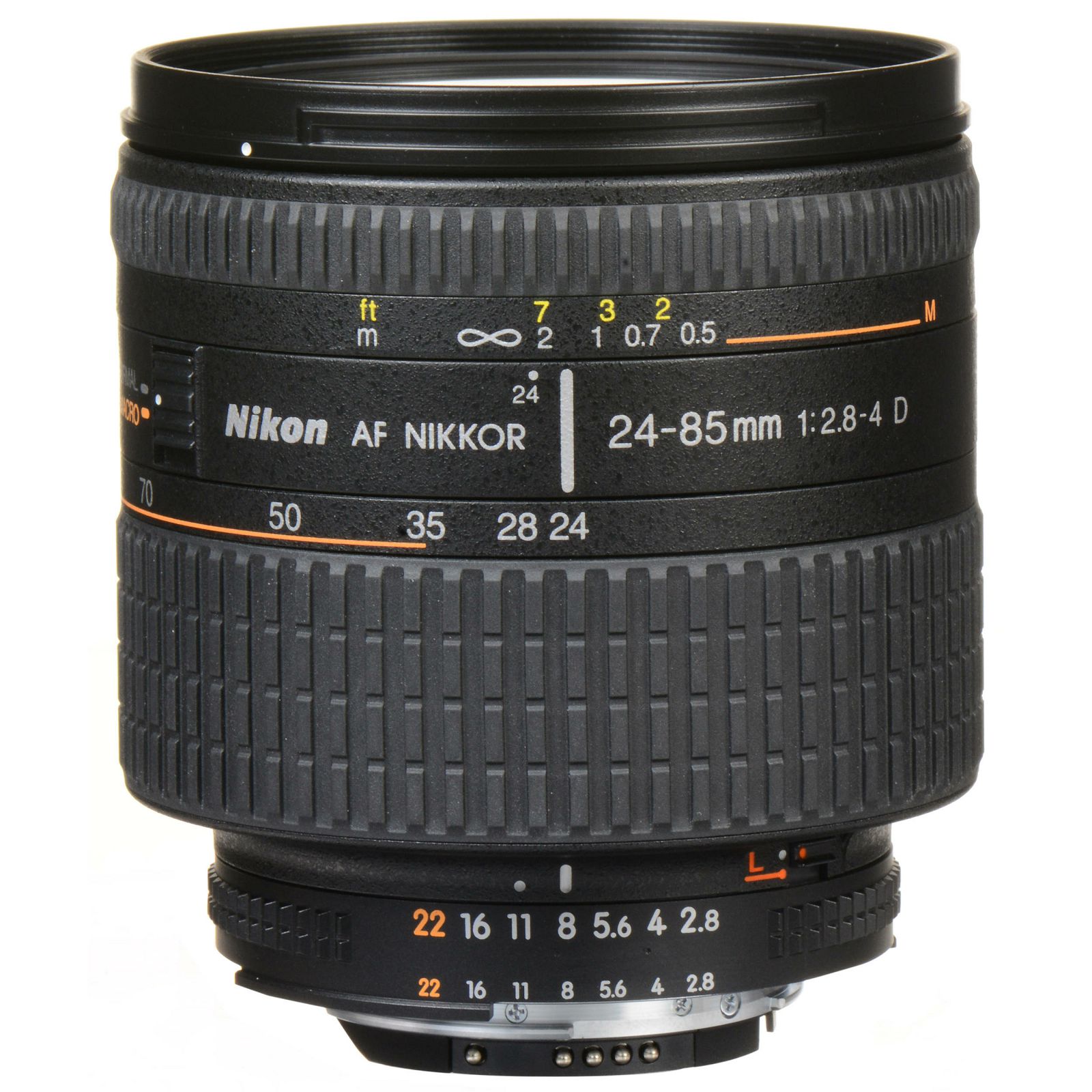 Nikon AF 24-85mm f/2.8-4D FX objektiv Nikkor auto focus zoom lens 24-85 F2.8-4 2.8-4 D (JAA774DA)