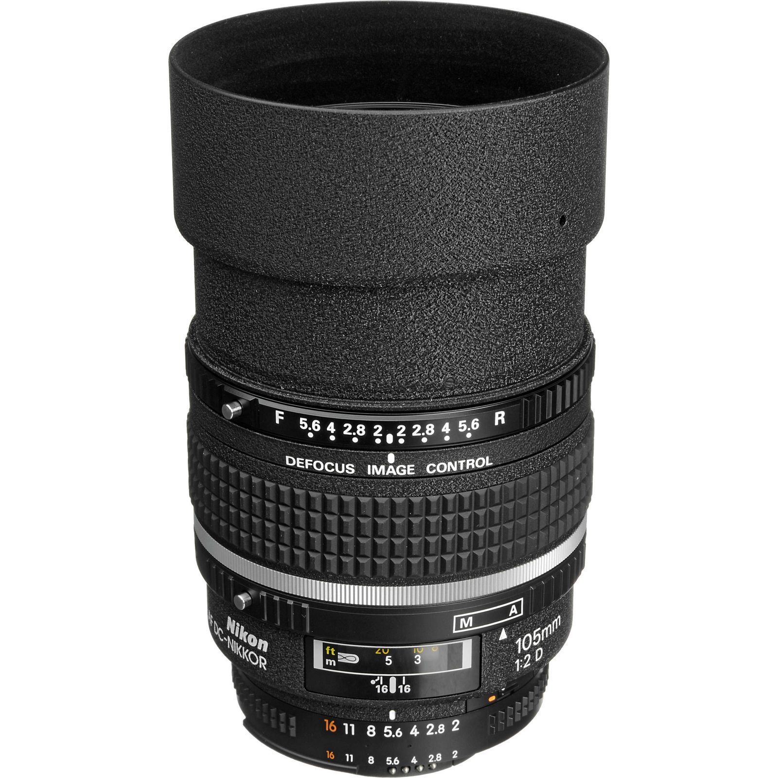 Nikon AF DC 105mm f/2D FX Portretni telefoto objektiv fiksne žarišne duljine Nikkor auto focus prime lens 105 f/2.0 F2D f/2 D (JAA327DA)