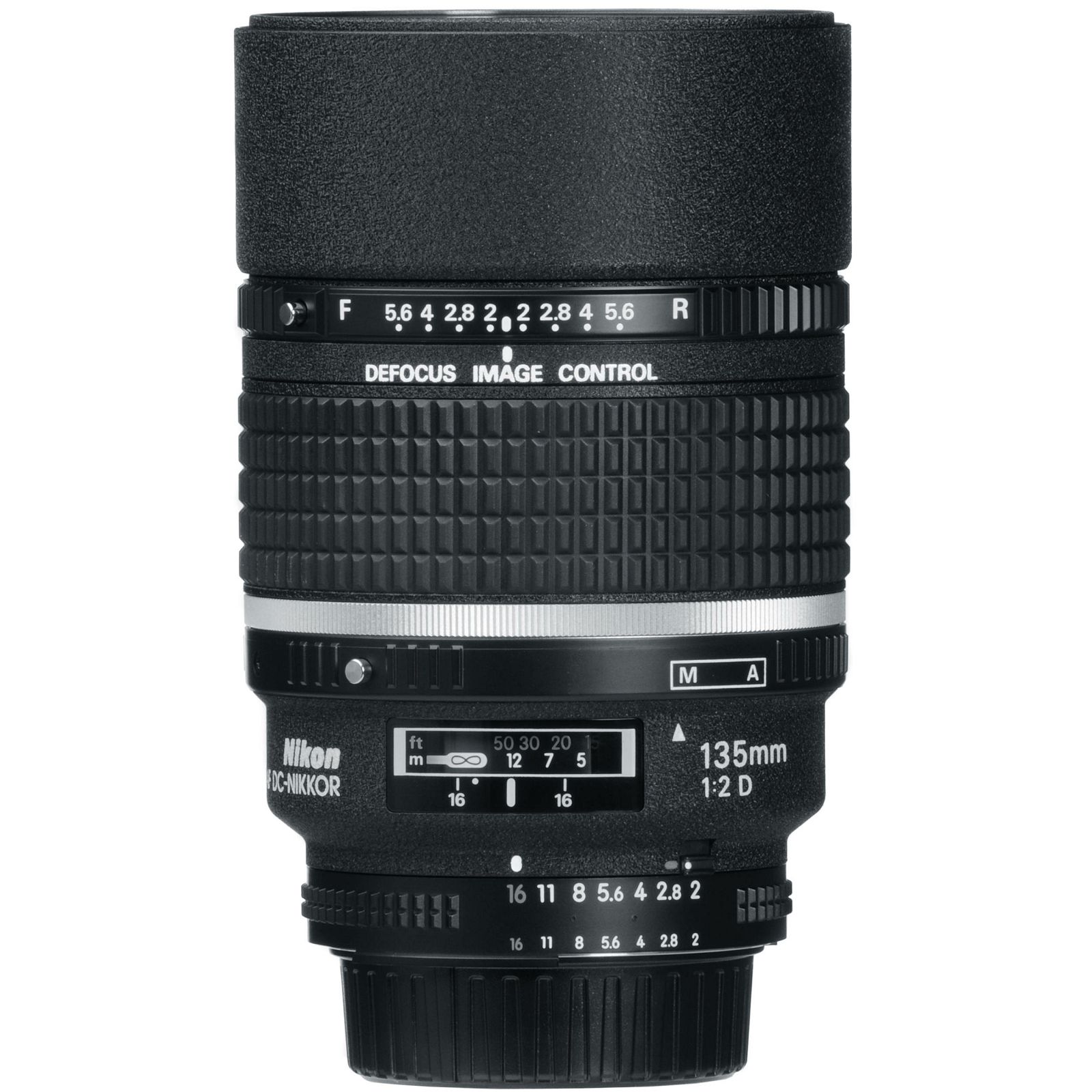 Nikon AF DC 135mm f/2D FX Portretni telefoto objektiv fiksne žarišne duljine Nikkor auto focus prime lens 135 f/2.0 F2D f/2 D (JAA329DA)