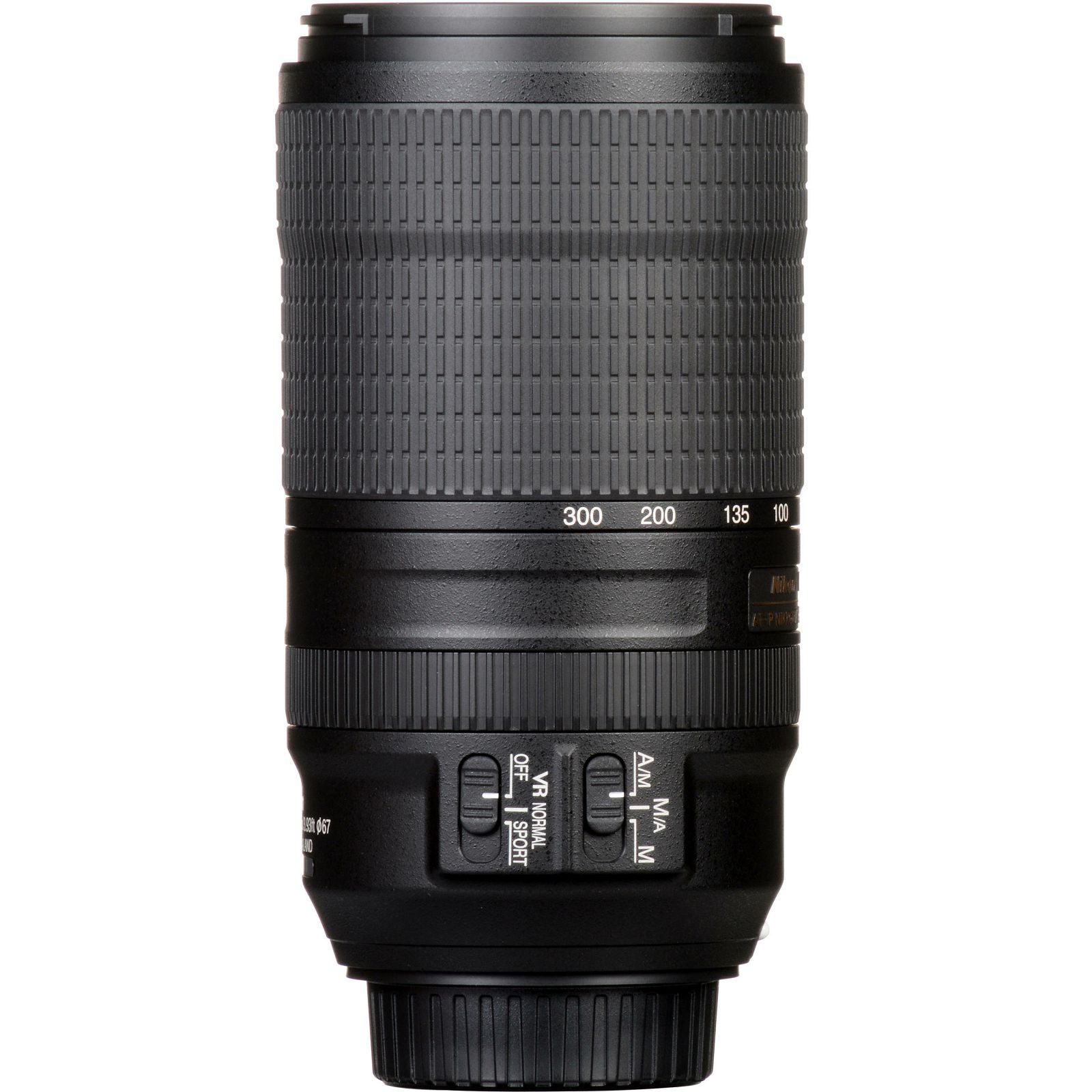 Nikon AF-P 70-300mm f/4.5-5.6E ED VR FX telefoto objektiv Nikkor auto focus lens (JAA833DA)
