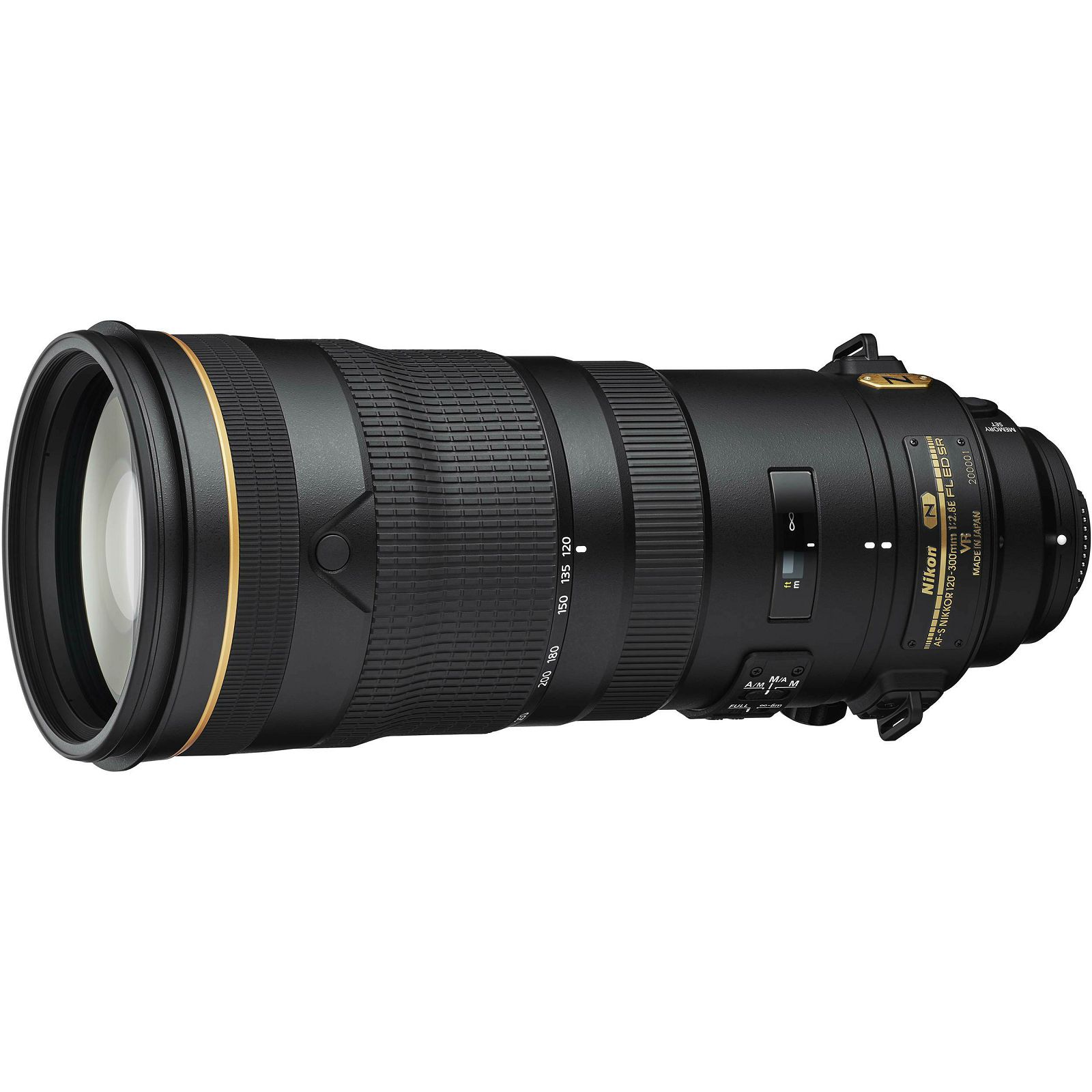 Nikon AF-S 120-300mm f/2.8E FL ED SR VR Nikkor telefoto objektiv (JAA840DA)