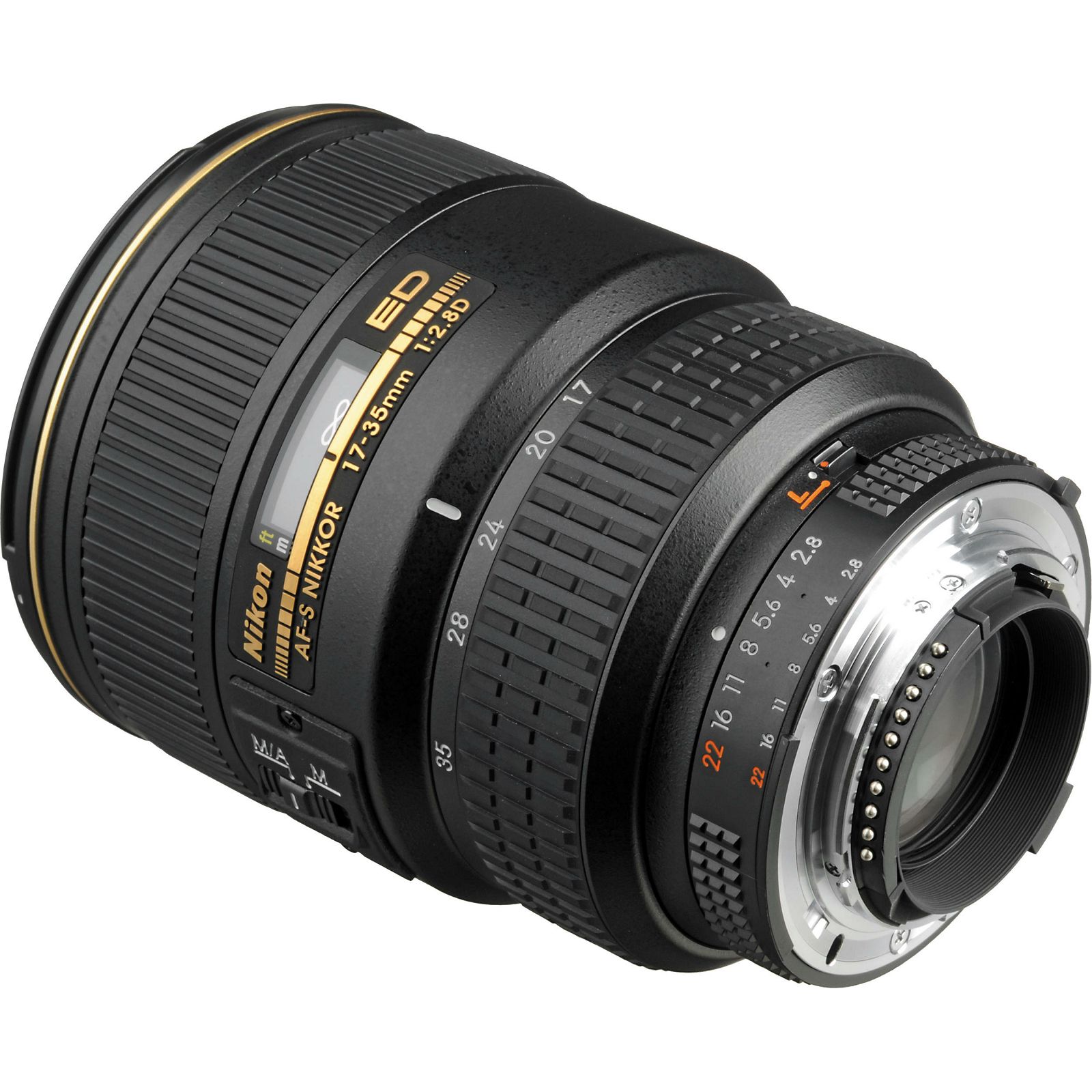 Nikon AF-S 17-35mm f/2.8D IF-ED FX širokokutni objektiv Nikkor 17-35 2.8 D Professional auto focus wide angle zoom lens (JAA770DA)