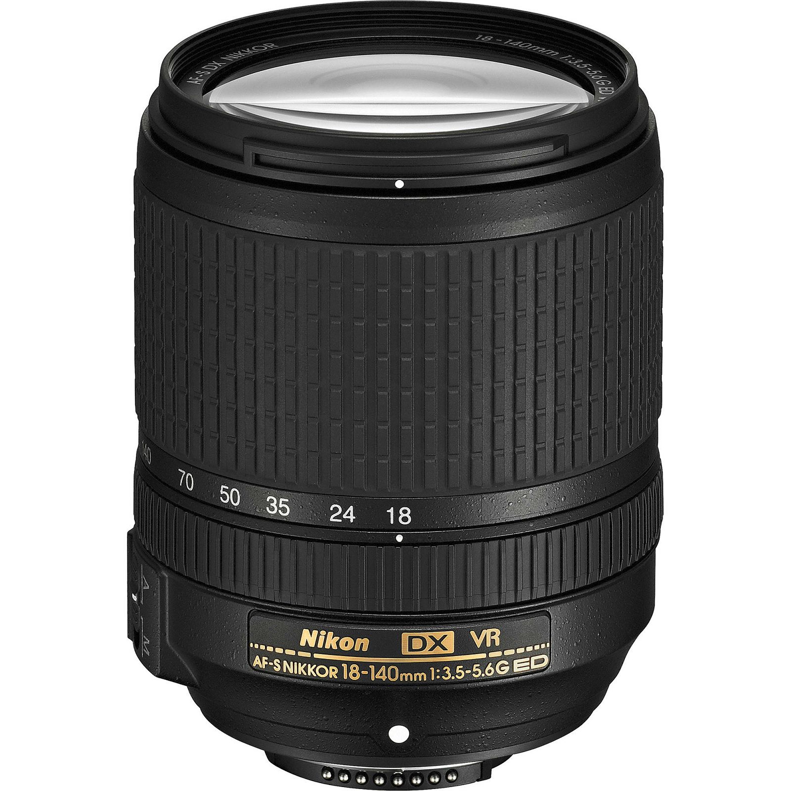 Nikon AF-S 18-140mm f/3.5-5.6G ED VR DX Allround objektiv Nikkor 18-140VR 3.5-5.6 G auto focus zoom lens (JAA819DA)