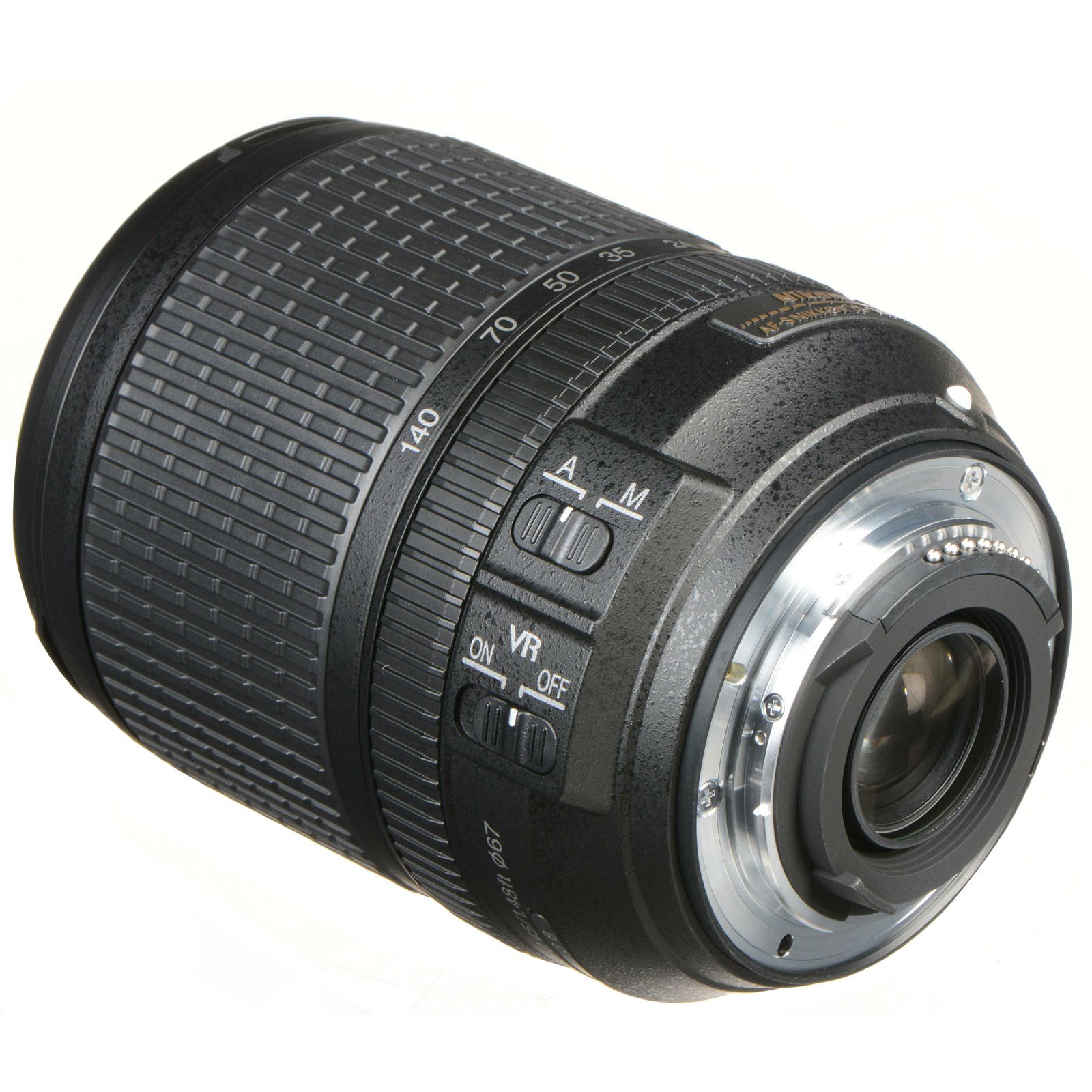 Nikon AF-S 18-140mm f/3.5-5.6G ED VR DX Allround objektiv Nikkor 18-140VR 3.5-5.6 G auto focus zoom lens (JAA819DA)