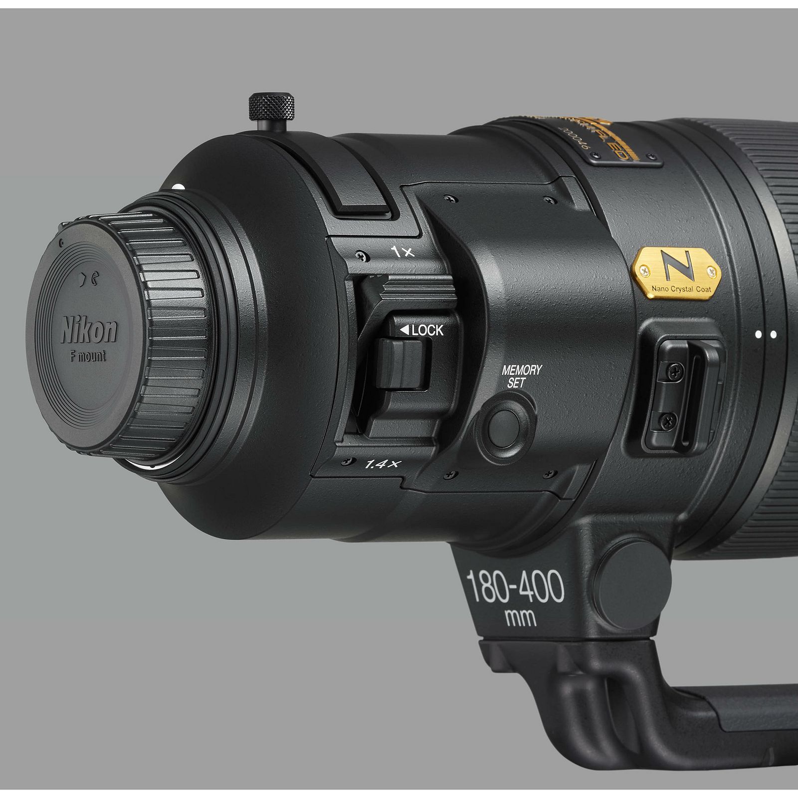 Nikon AF-S 180-400mm f/4E TC1.4 FL ED VR FX telefoto objektiv s integriranim konverterom Nikkor auto focus zoom lens (JAA836DA)