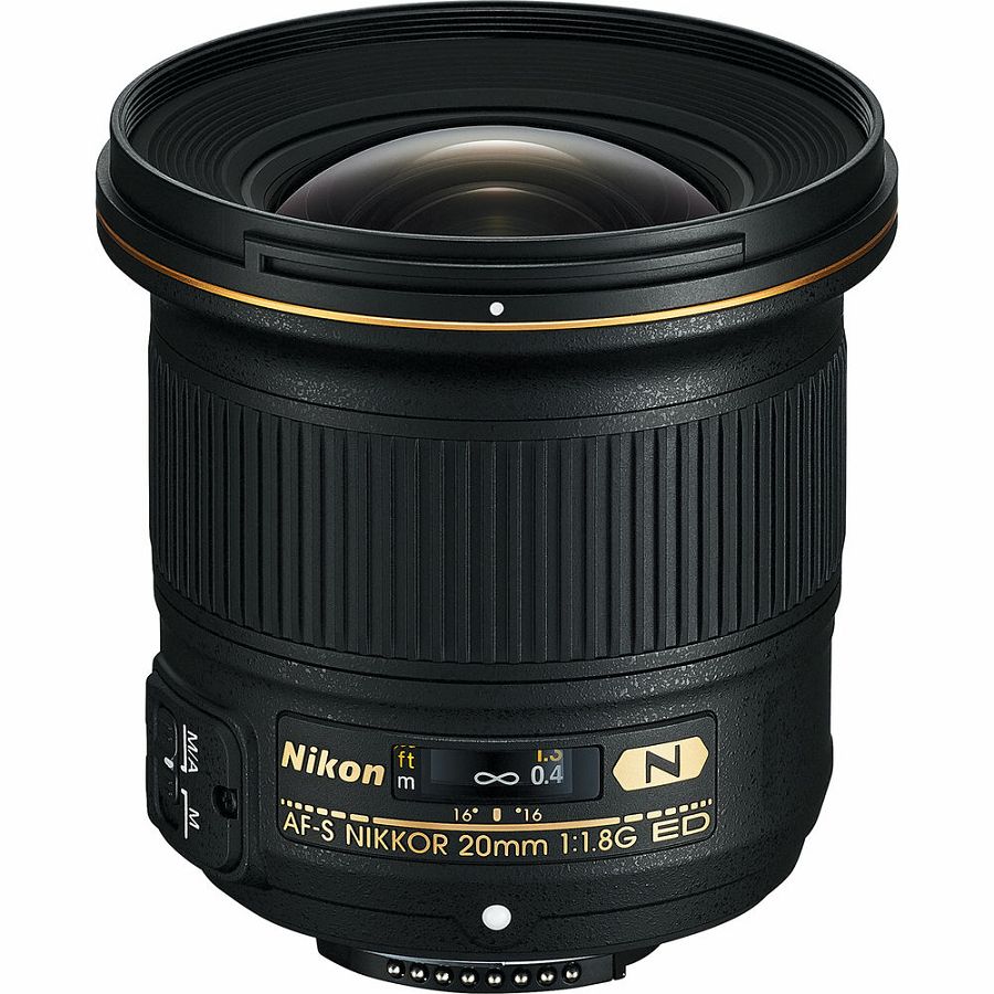 Nikon AF-S 20mm f/1.8G FX širokokutni objektiv Nikkor 20mm 1.8G 20 1.8 f1.8G wide angle prime lens (JAA138DA)