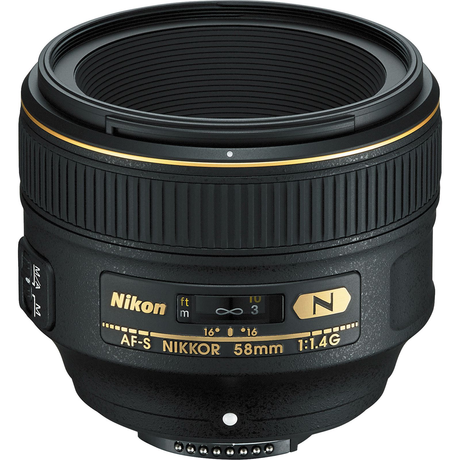 Nikon AF-S 58mm f/1.4G FX standardni objektiv Nikkor 58 f/1.4 G 1.4 F1.4 auto focus prime lens (JAA136DA)
