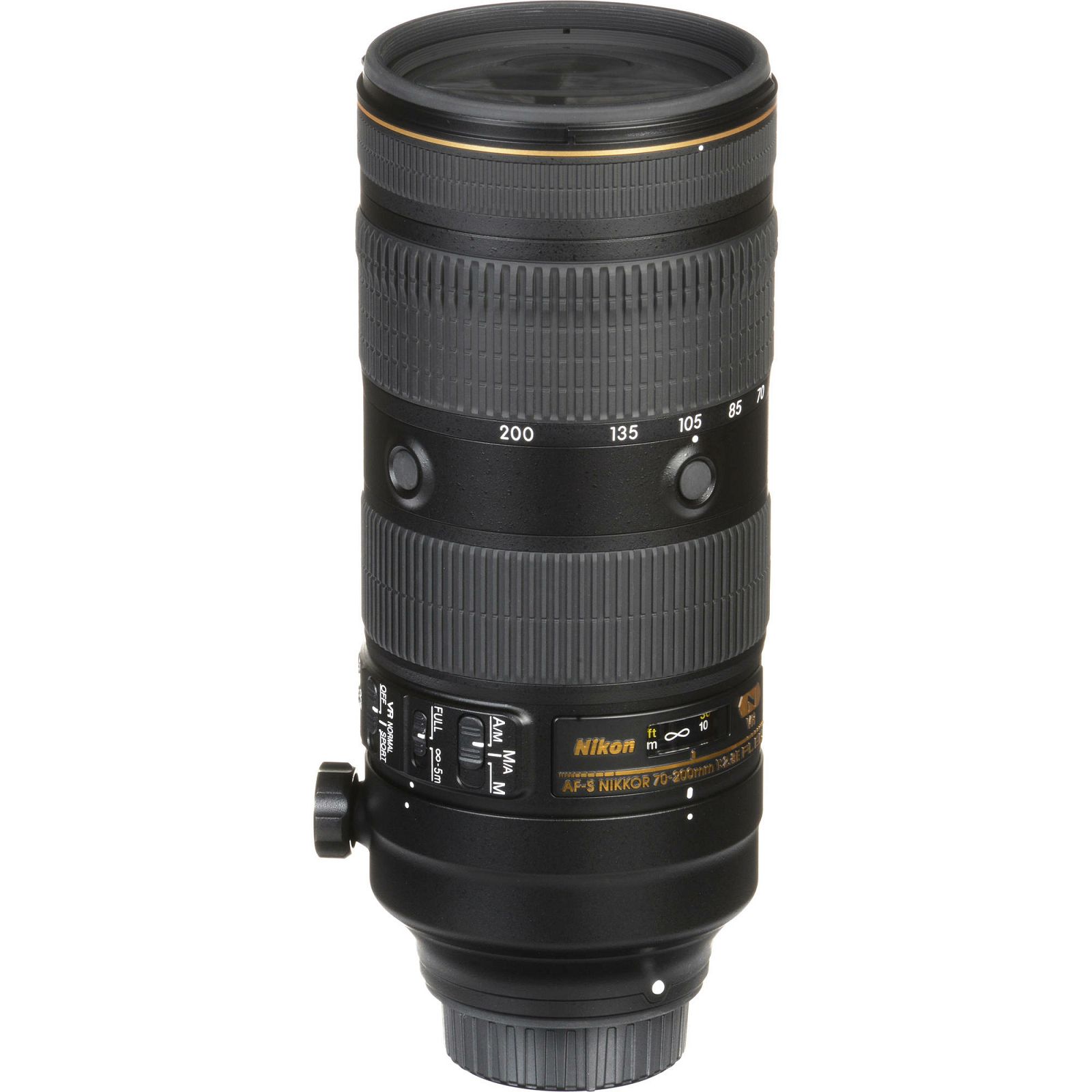 Nikon AF-S 70-200mm f/2.8E FL ED VR FX telefoto objektiv Nikkor auto focus zoom lens 70-200 2.8 (JAA830DA)