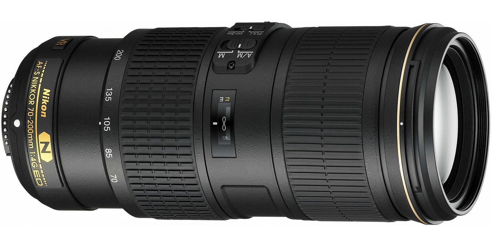 Nikon AF-S 70-200mm f/4G ED VR FX Portretni telefoto objektiv Nikkor auto focus zoom lens 70-200 F4 F4.0 4.0 (JAA815DA)