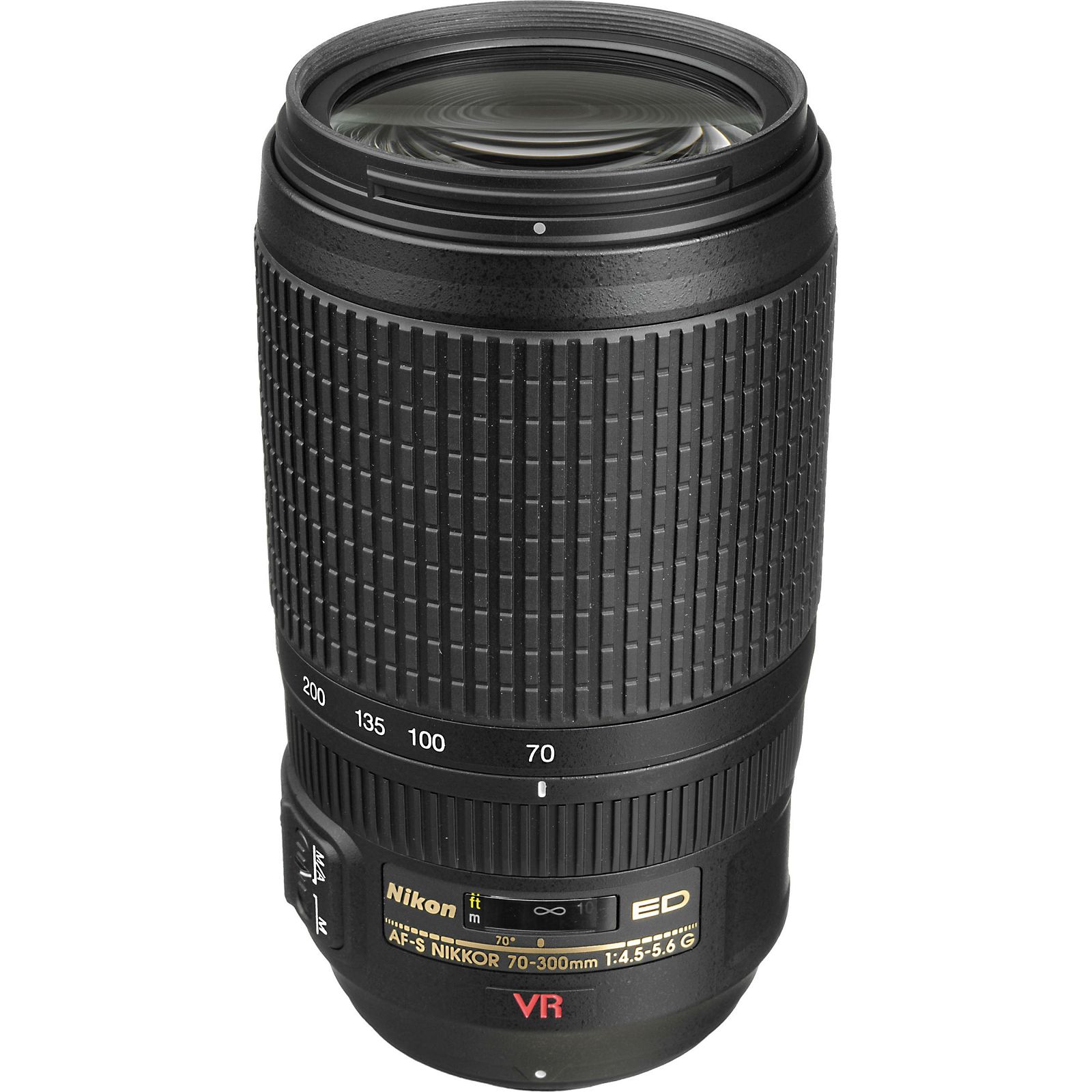 Nikon AF-S 70-300mm f/4.5-5.6G IF-ED VR FX telefoto objektiv Nikkor 70-300 4.5-5.6 G auto focus lens (JAA795DA)