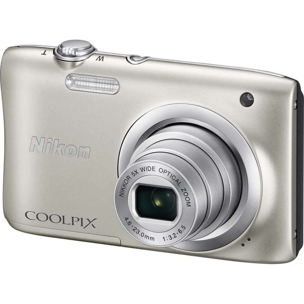 Nikon Coolpix A100 Silver srebreni digitalni kompaktni fotoaparat (VNA970E1)