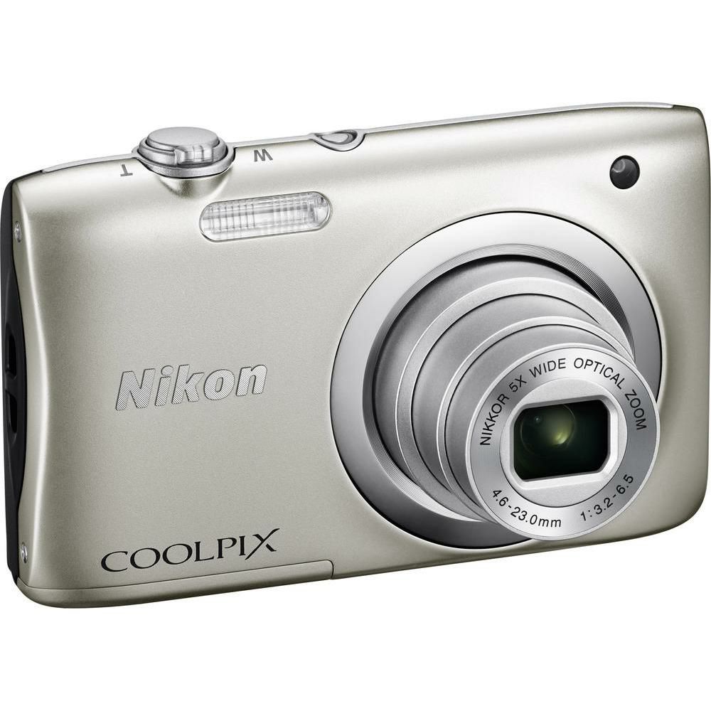 Nikon Coolpix A100 Silver srebreni digitalni kompaktni fotoaparat (VNA970E1)