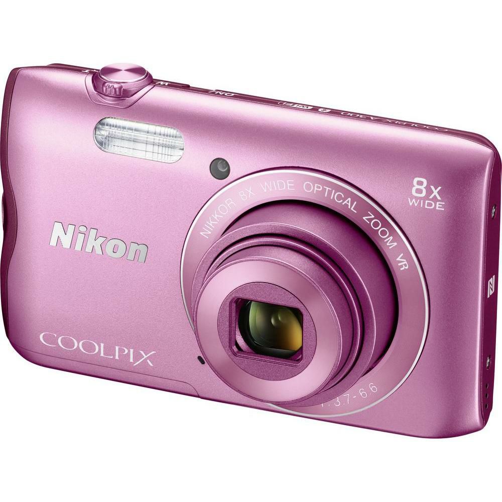 Nikon Coolpix A300 Pink VNA962E1 rozi digitalni kompaktni fotoaparat