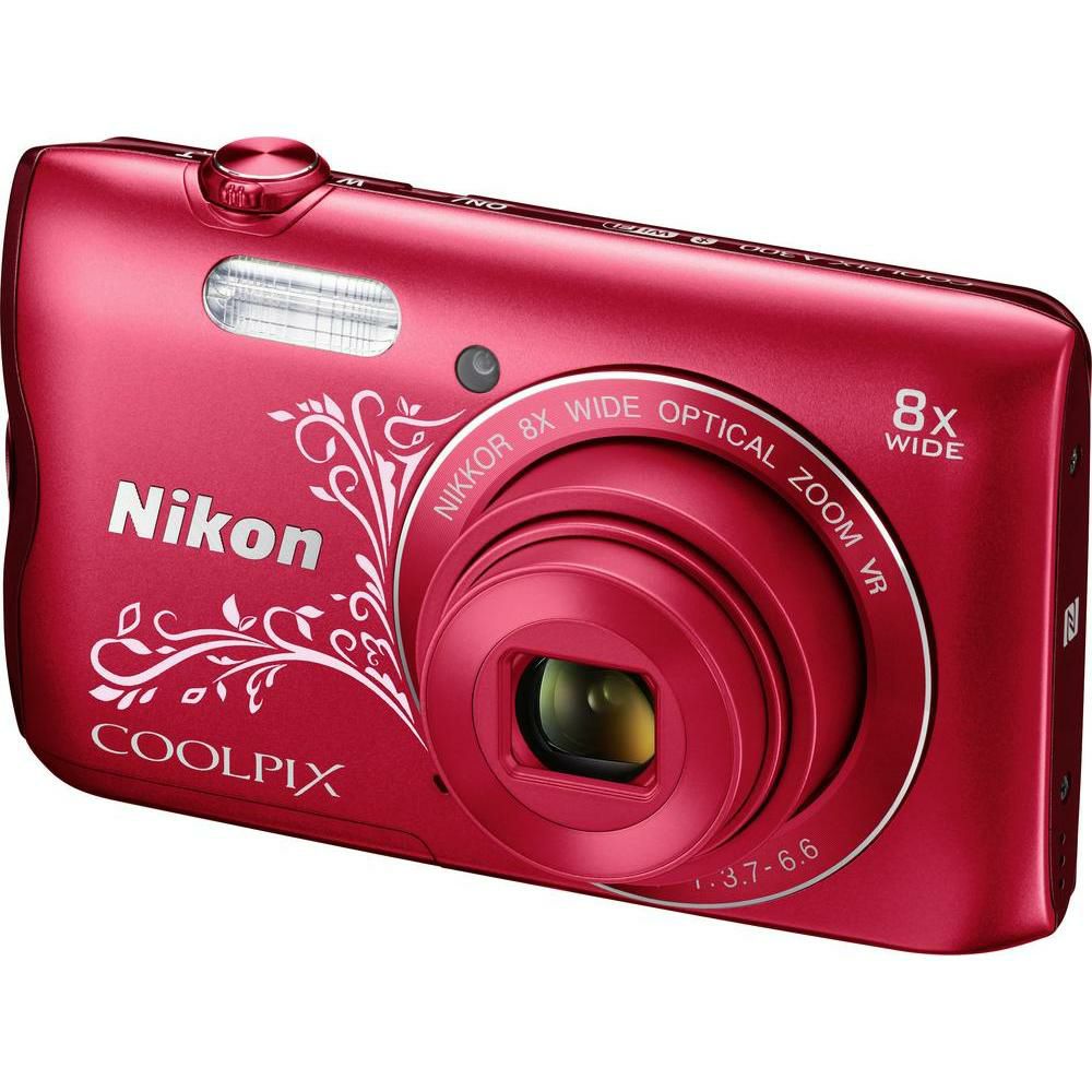 Nikon Coolpix A300 Red LA VNA964E1 crveni digitalni kompaktni fotoaparat