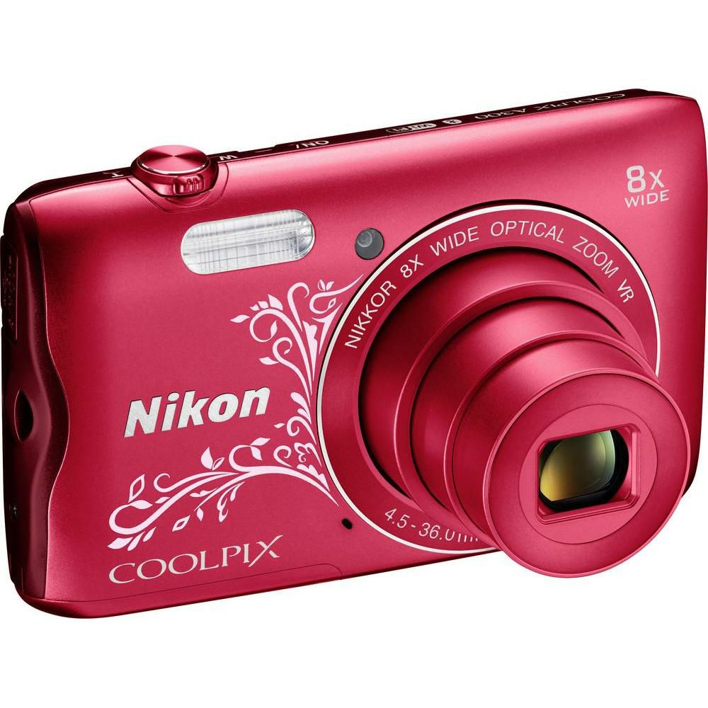 Nikon Coolpix A300 Red LA VNA964E1 crveni digitalni kompaktni fotoaparat