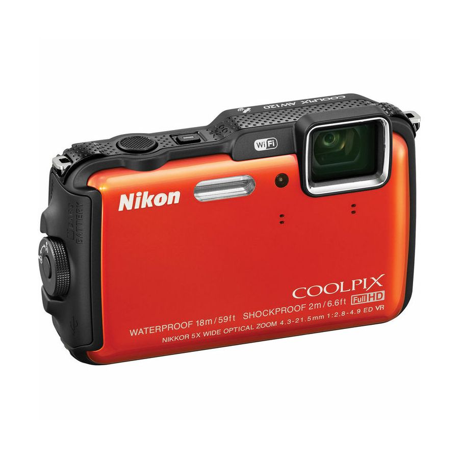 Nikon COOLPIX AW120 Orange fotoaparat