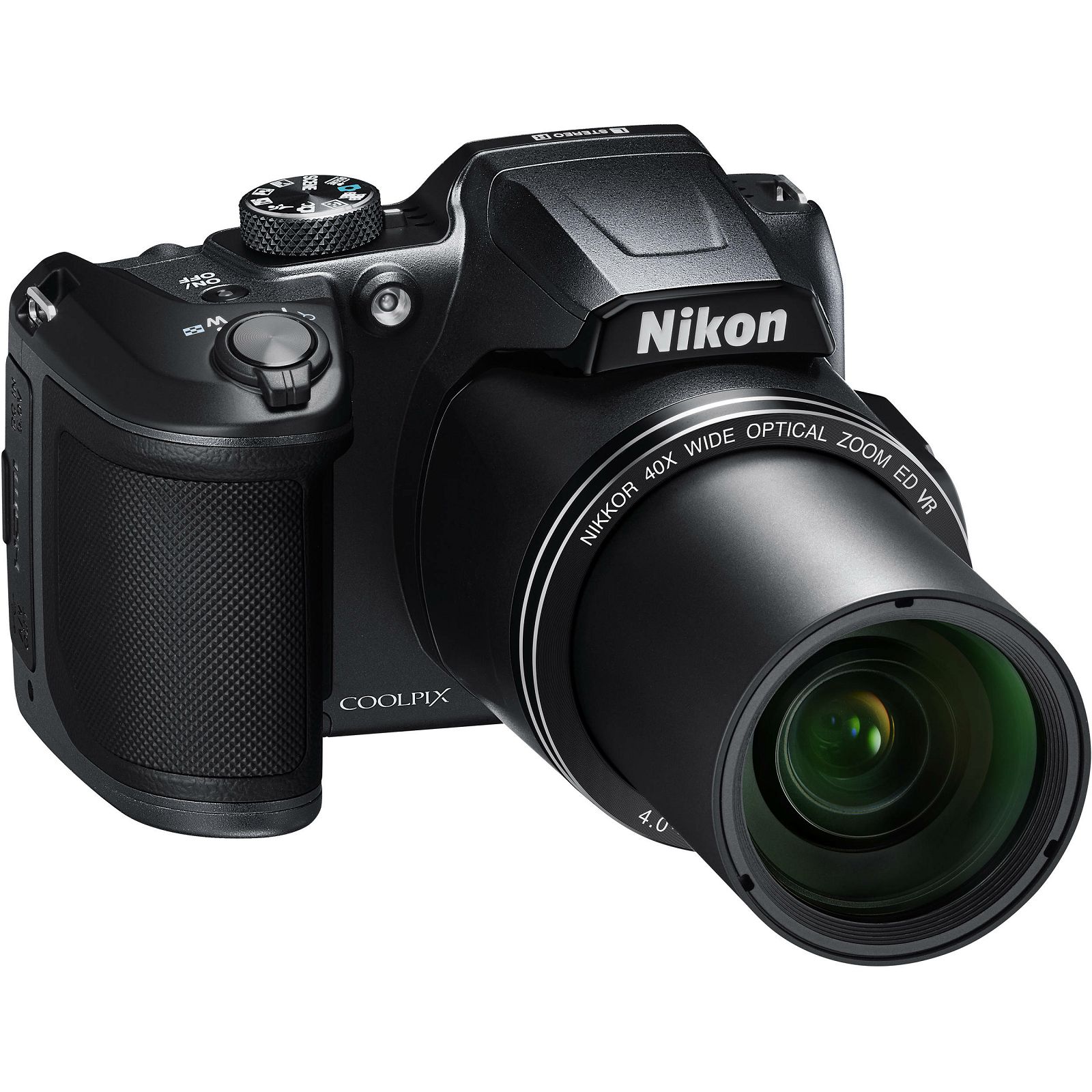Nikon Coolpix B500 Black Digital camera FullHD 40x optički zoom crni Digitalni kompaktni fotoaparat (VNA951E1)