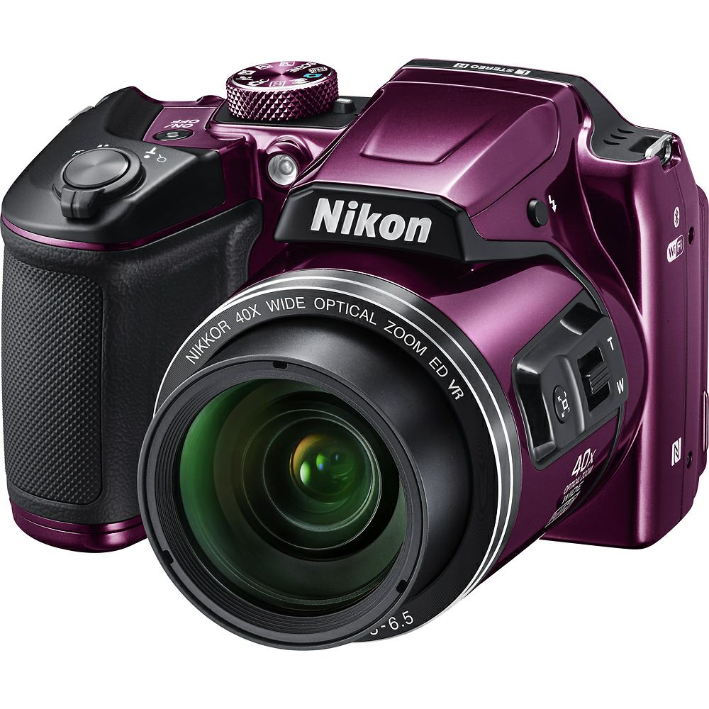 Nikon Coolpix B500 Purple Digital camera FullHD 40x optički zoom ljubičasti digitalni fotoaparat (VNA952E1)