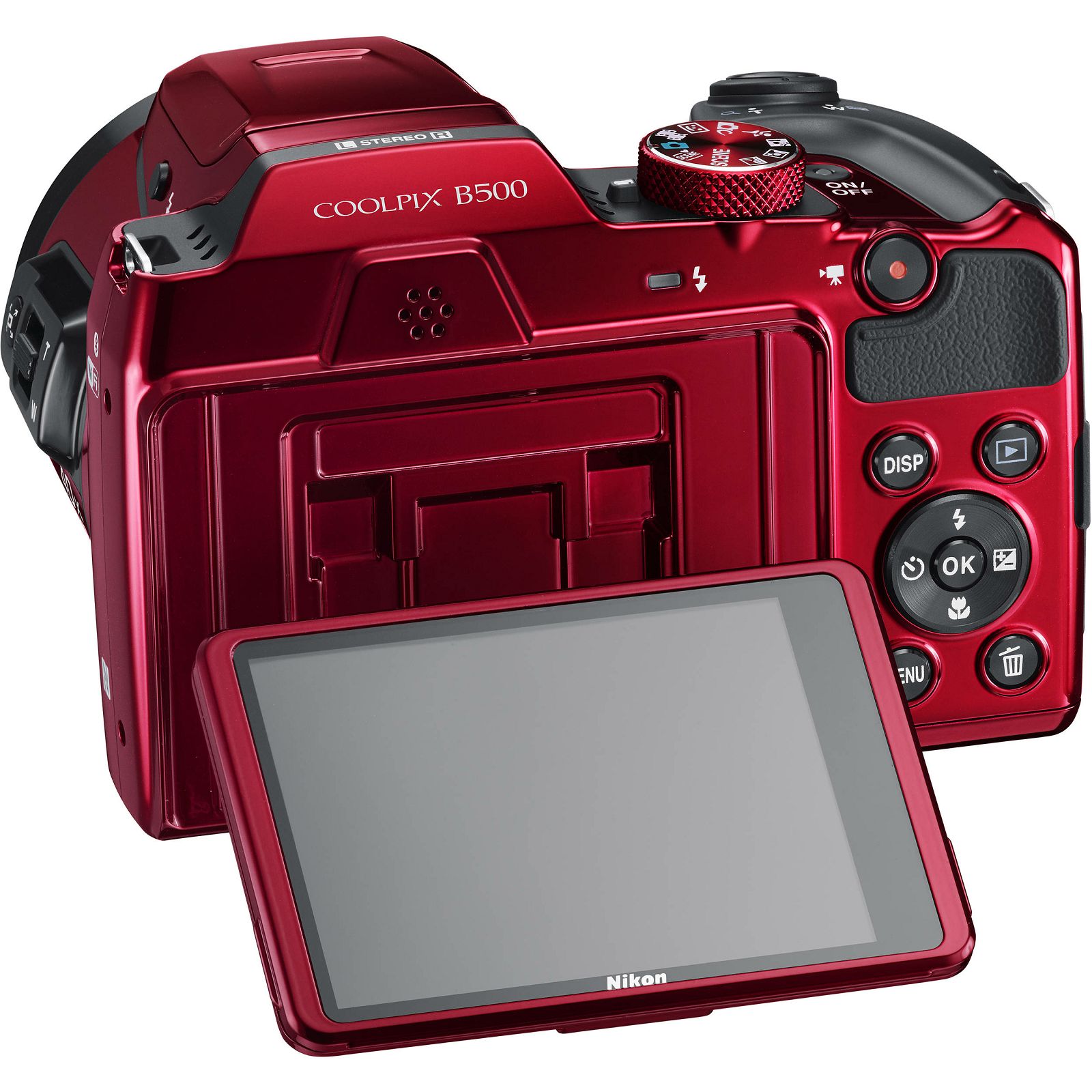 Nikon Coolpix B500 Red Digital camera FullHD 40x optički zoom crveni digitalni fotoaparat (VNA953E1)
