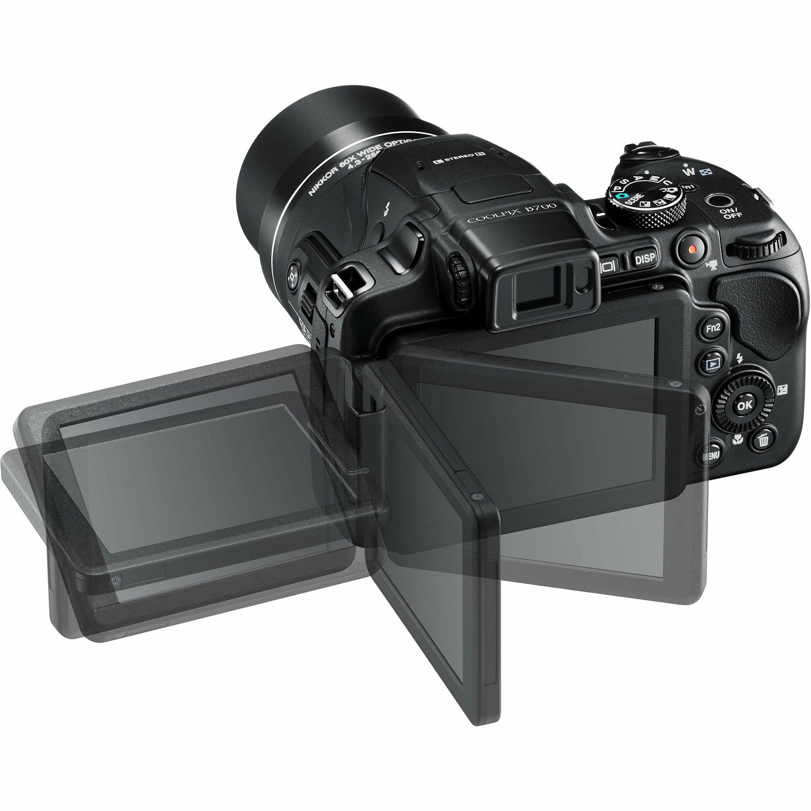 Nikon Coolpix B700 Black 20,3MP ultrazoom kompaktni fotoaparat (VNA930E1)