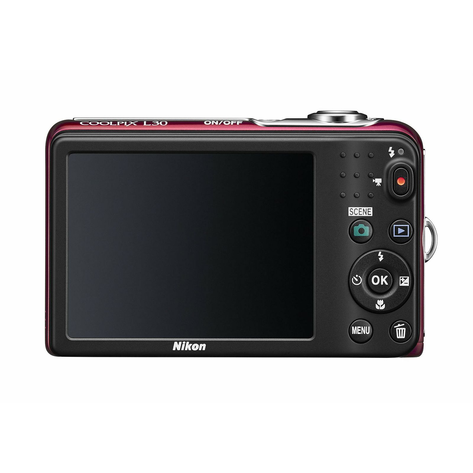 Nikon COOLPIX L30 Red VNA632E1 fotoaparat