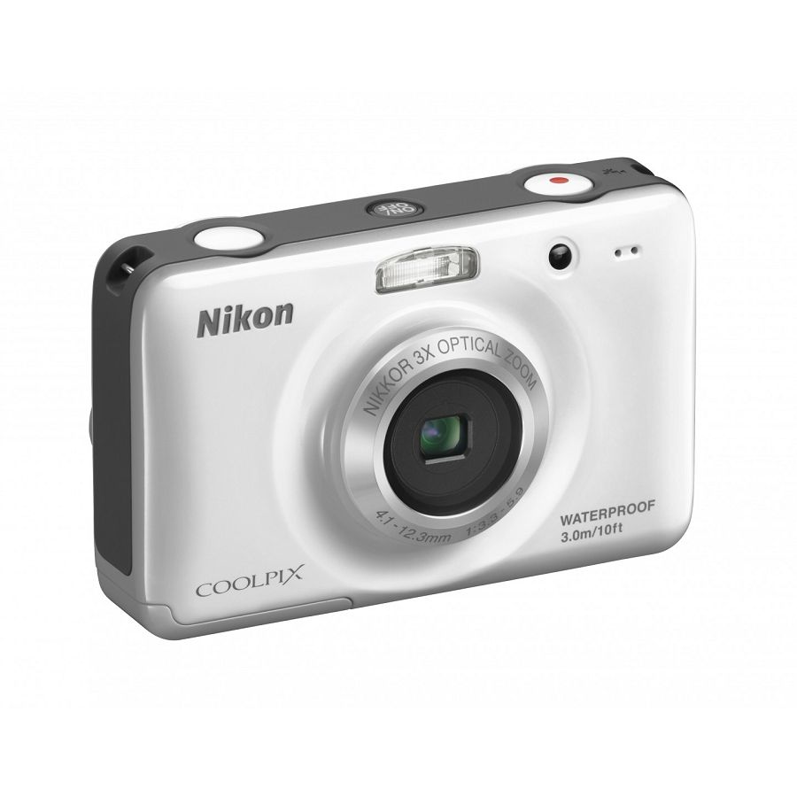 Nikon COOLPIX S30 White Style Digitalni kompaktni fotoaparat