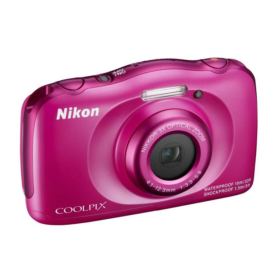 Nikon COOLPIX S33 Pink digitalni fotoaparat