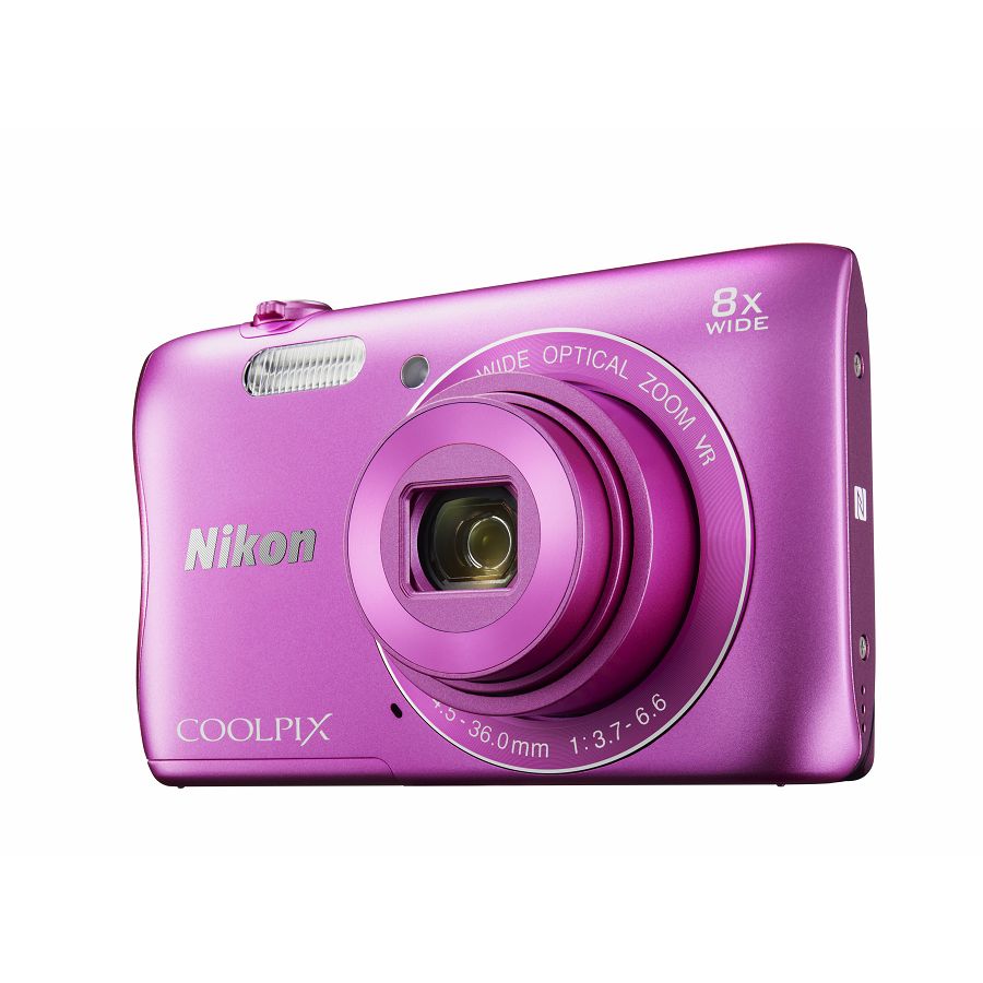 Nikon COOLPIX S3700 Pink digitalni fotoaparat