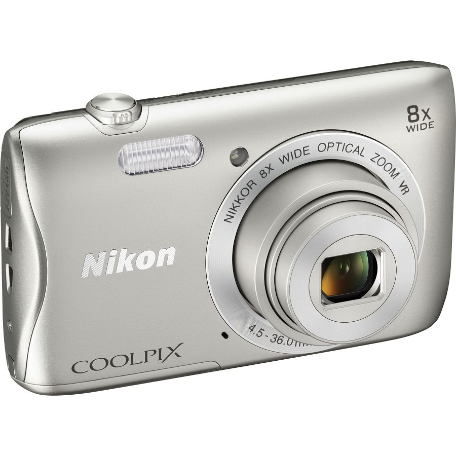 Nikon COOLPIX S3700 Silver digitalni fotoaparat